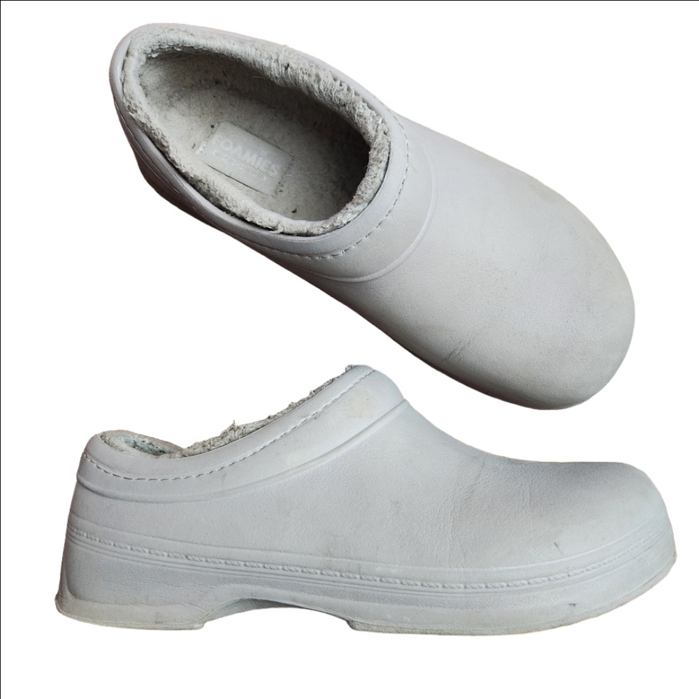 3/$25 SKECHERS Foamies Lite-Hearted Sweet Bug Taupe Slip-On Clogs Women’s SIZE 8